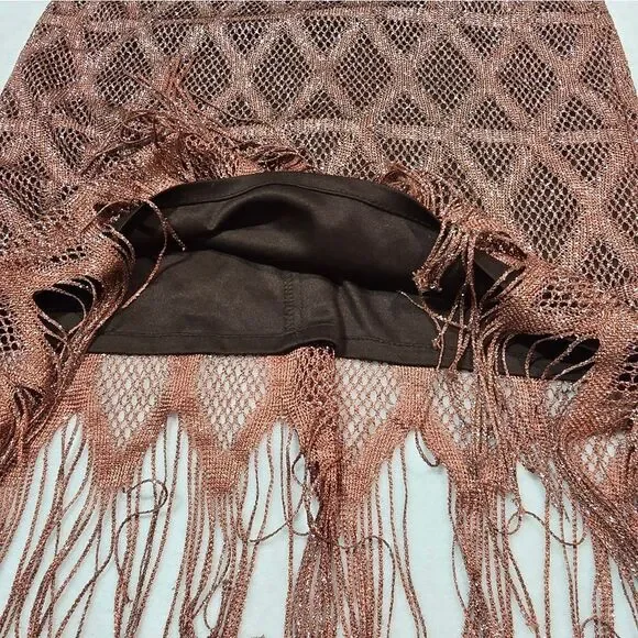 "S.L.Fashions" Beautiful dress with shine. Size 2/4 - Picture 6 of 13